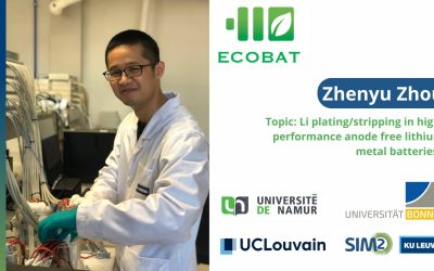 Interview with ECOBAT researcher: Zhenyu Zhou (KU Leuven)