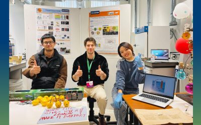 Fruit Batteries at Belgian National Day of Science