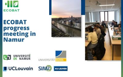 ECOBAT progress meeting in Namur